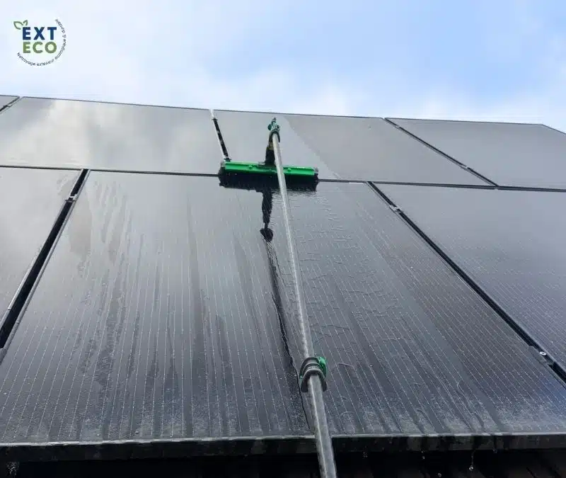 Nettoyage de panneaux photovoltaïques